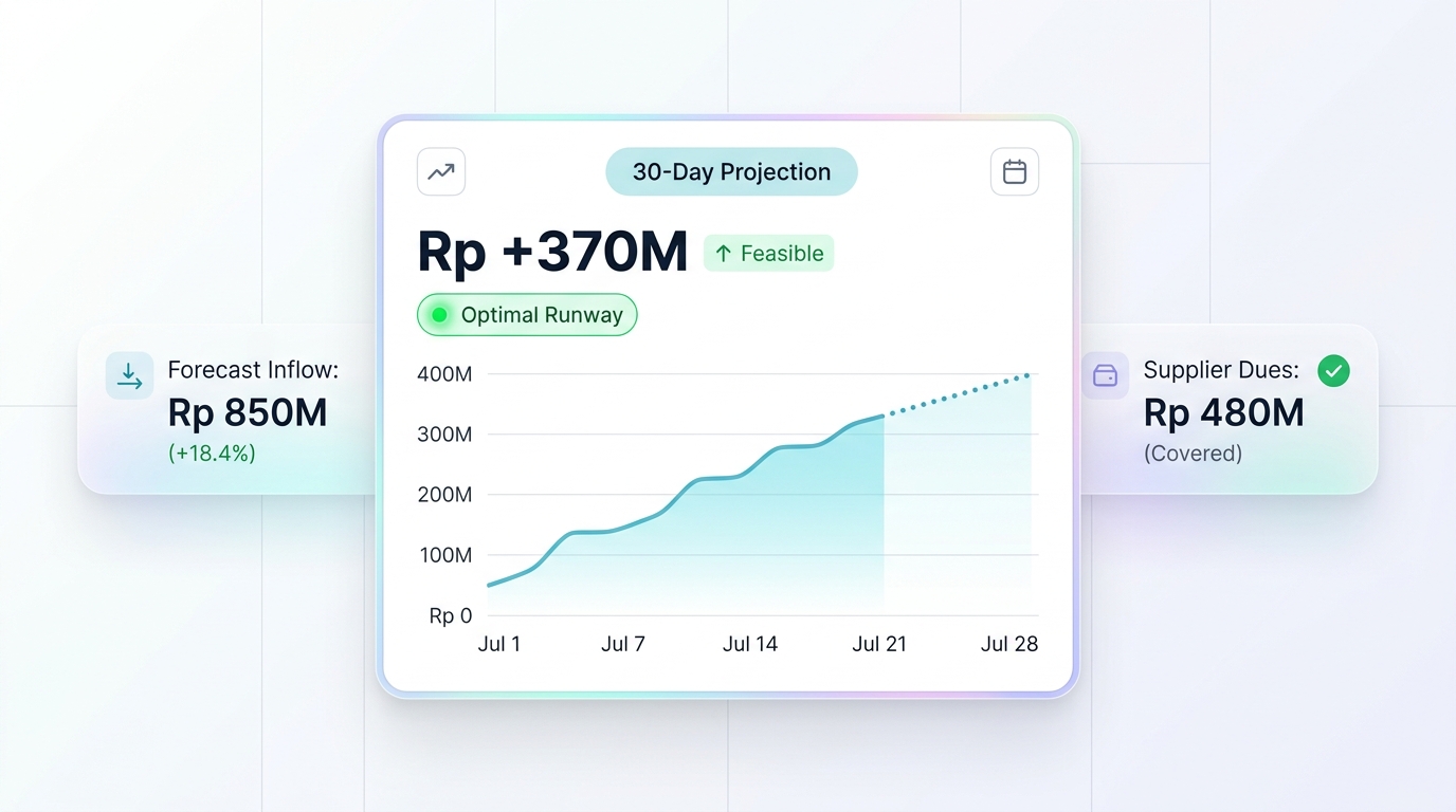 Predictive Cash Flow & Projections - Kita Konsul